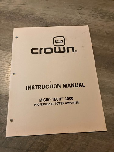 Crown manual micro tech - crown,