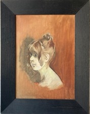 Quadro a Olio Tela Ritratto