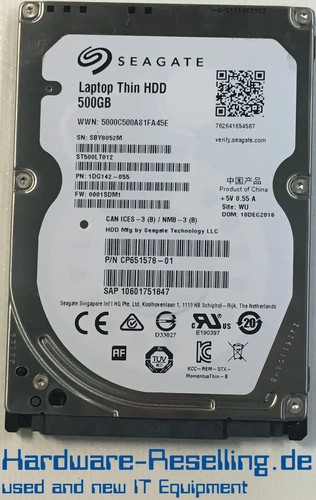 Seagate 500gb st500lt012 - 500gb,