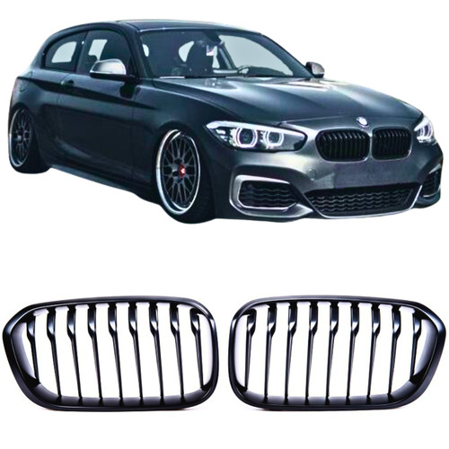 Calandre noir mat pour - pour, bmw