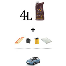 HOFFCAR Kit tagliando 4 FILTRI