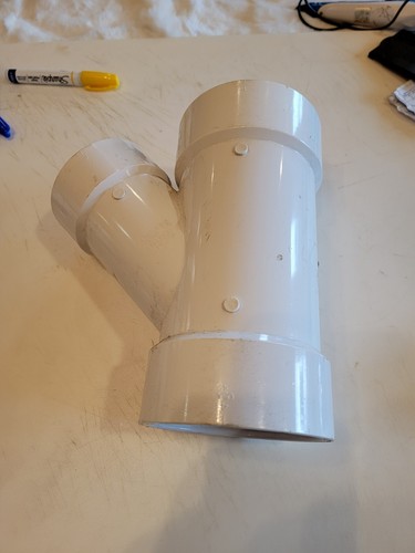 3 pvc dwv wye - 4",