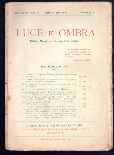 Luce ombra rivista mensile - luce, e