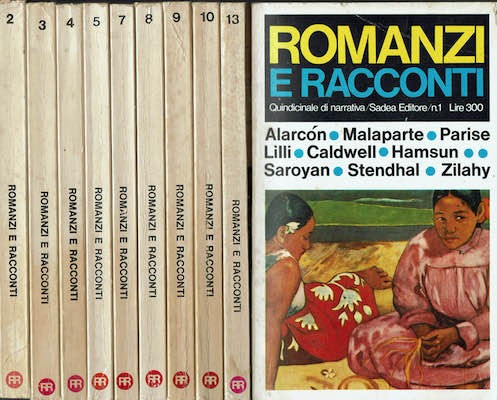 Romanzi racconti 10 - romanzi, e
