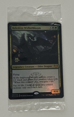 Beledros witherbloom foglio - witherbloom,