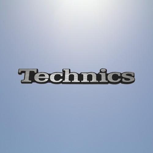 Technics 50x7mm distintivo - technics,