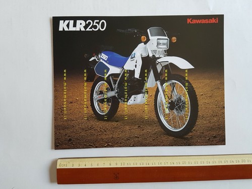 Kawasaki klr 250 depliant - klr,