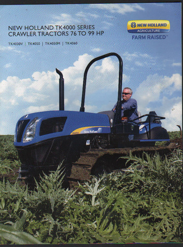 Scheda brochure trattori