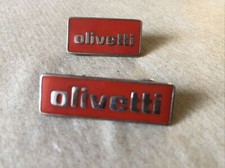 OLIVETTI 2 VECCHIE SPILLE DISTINTIVI