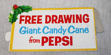 INSEGNA VINTAGE PEPSI COLA IN