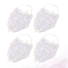  4 Pcs Barba Finta Realistica