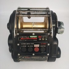 Mulinello elettrico Miya Epoch 1100 12V pesca GRANDE GIOCO acqua salata spazz...