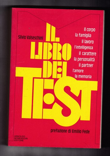 Libro dei test corpo - libro,