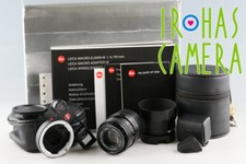 Leica Macro Elmar-M 90 mm F/4 set obiettivi con scatola #56158 L1