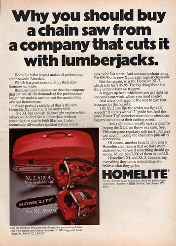 Homelite xl 2 - xl, 1974