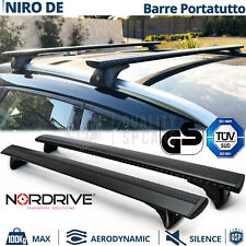 Barre Portatutto Per Kia Niro DE ORIGINALI Nordrive Nere EVOS Silenzio TÜV-GS
