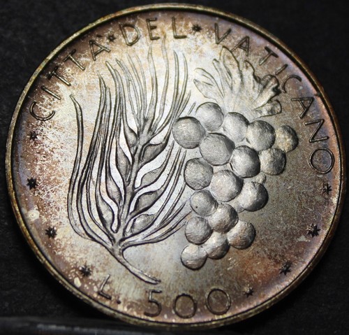 Vaticano 500 lire 1971 gemma - vaticano,