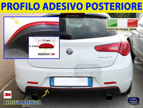 Profilo adesivo rosso - profilo,