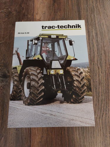 Brochure originale trac - brochure,