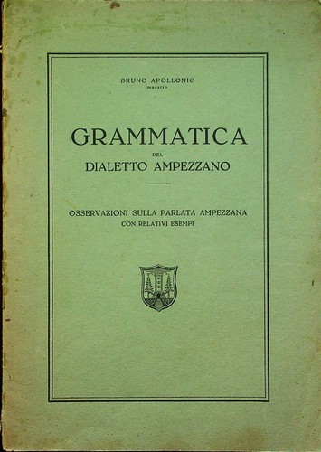 Grammatica del dialetto
