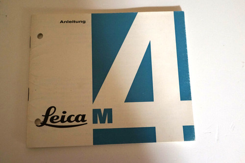 A0121 istruzioni leica - m4,