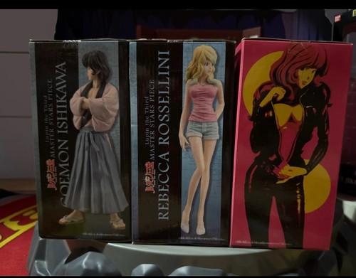 Banpresto figure set lupin iii - figure,