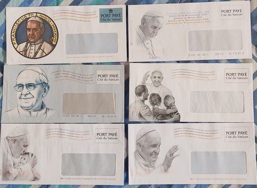 Francobolli vaticano papa - francobolli,