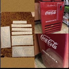 Adesivi Logo Coca Cola Kit 7