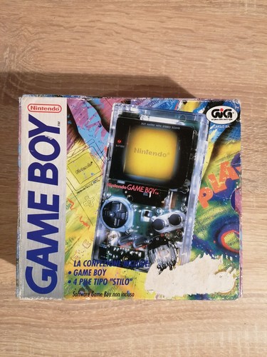Nintendo game boy trasparente - nintendo,