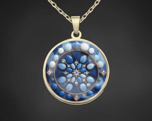 Collana catenina con - , ciondolo