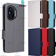 Custodia a portafoglio per Huawei Pura 70 P60 Mate 60 50 Nova 13 11 Litchi custodia telefono