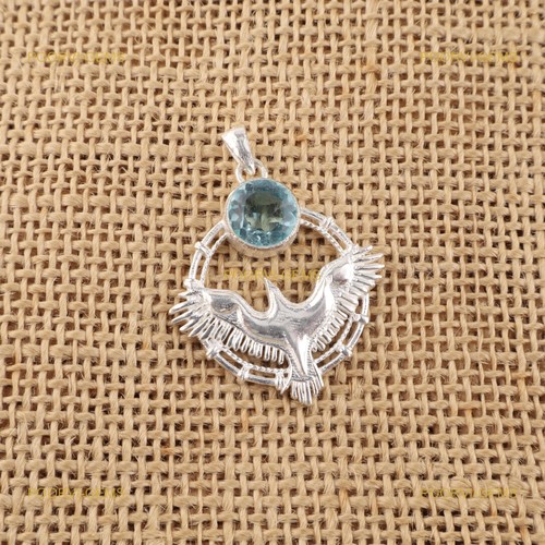 Ciondolo boho argento - ciondolo,