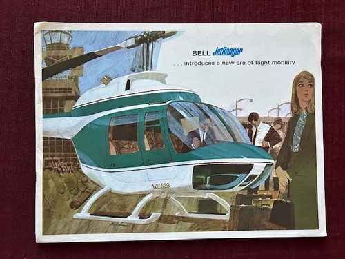 Brochure bell jetranger 1966 - brochure,