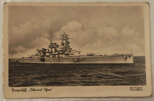 Cartolina nave corazzata