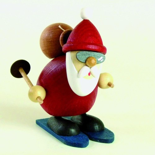 Figura legno babbo natale - figura,