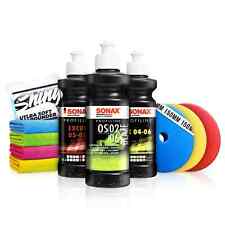 Sonax Set Lucidante Auto ExCut 05-05 Ex 04-06 OS 02-06 250ml Tamponi Lucidanti 150mm 10pz