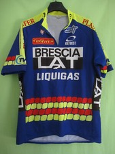 Maillot Cycliste Brescialat Liquigas Nalini 1998 vintage Cycles jersey - 6 / XXL