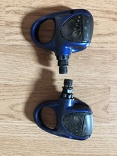 PEDALI BICI CORSA STRADA LOOK PP 256 CARBON VINTAGE ROAD BIKE PEDALS