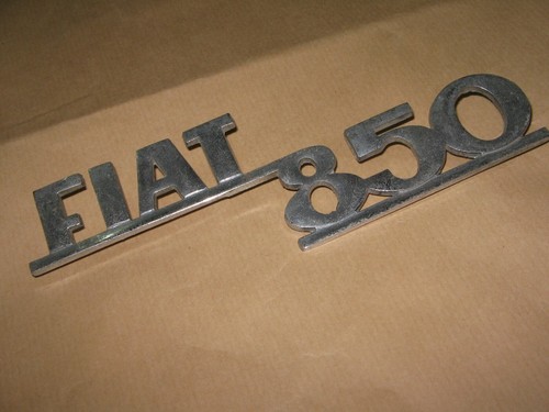Sigle scritta fiat 850 - sigle,