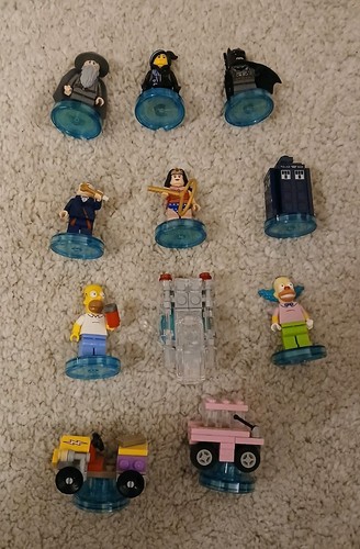 Lego dimensions figure - lego, bundle