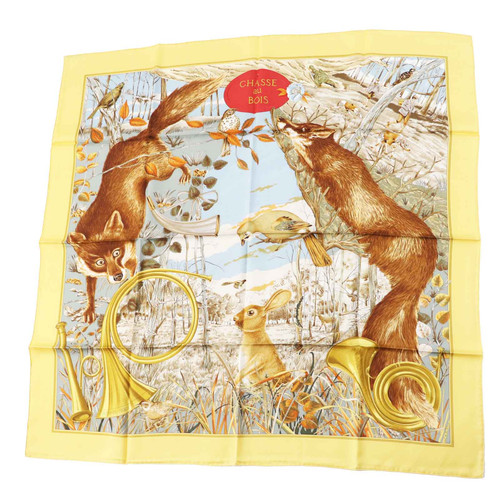 Hermes carre chasse bois - hermes,