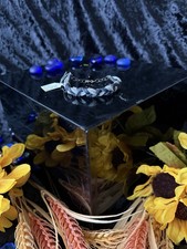 Bracciale in pelle intrecciata