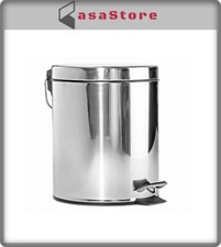 PATTUMIERA IN ACCIAIO CROMATO