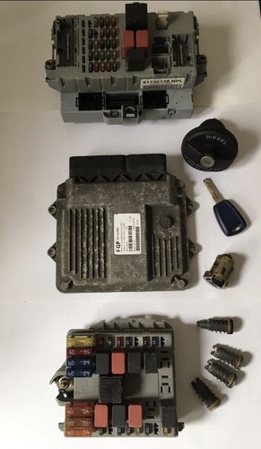 Set serratura ecu fiat - fiat, doblo