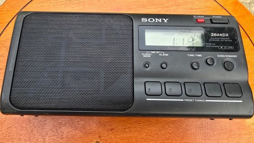 Unico radio sony icf - radio,