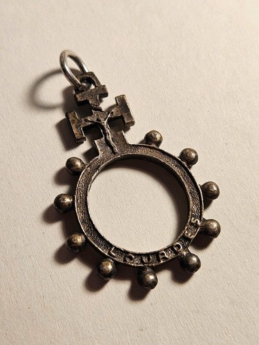 Anello rosario placcato - anello,