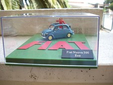 DIE CAST DIORAMA FIAT  NUOVA  500  ECO scala 143