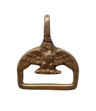 *HH* Medaglia Fregio Aquila Sabauda Regno D'Italia Ciondolo Fibbia Fibia Guerra