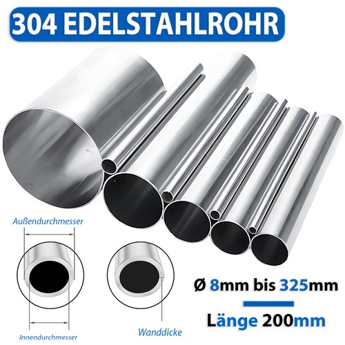 Tubo acciaio inox lunghezza