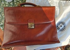 borsa pelle Samsonite